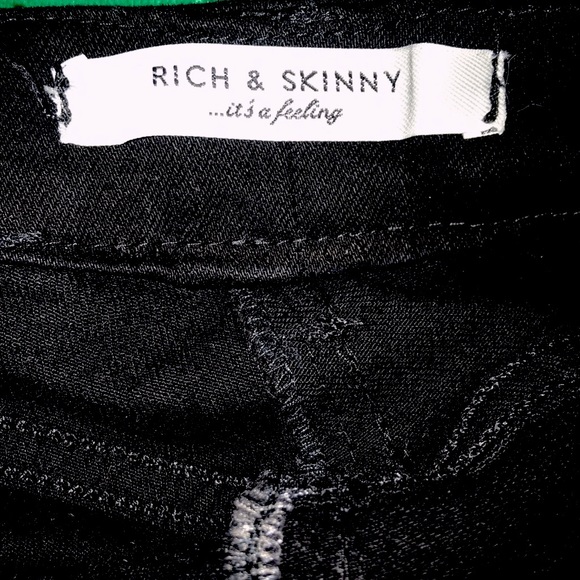 Rich & Skinny Black Jeans - Picture 3 of 3